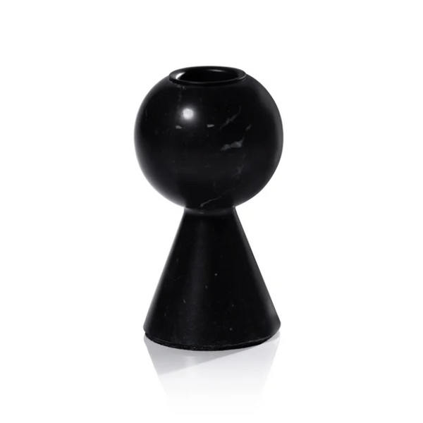 Kym Black Candle Holders