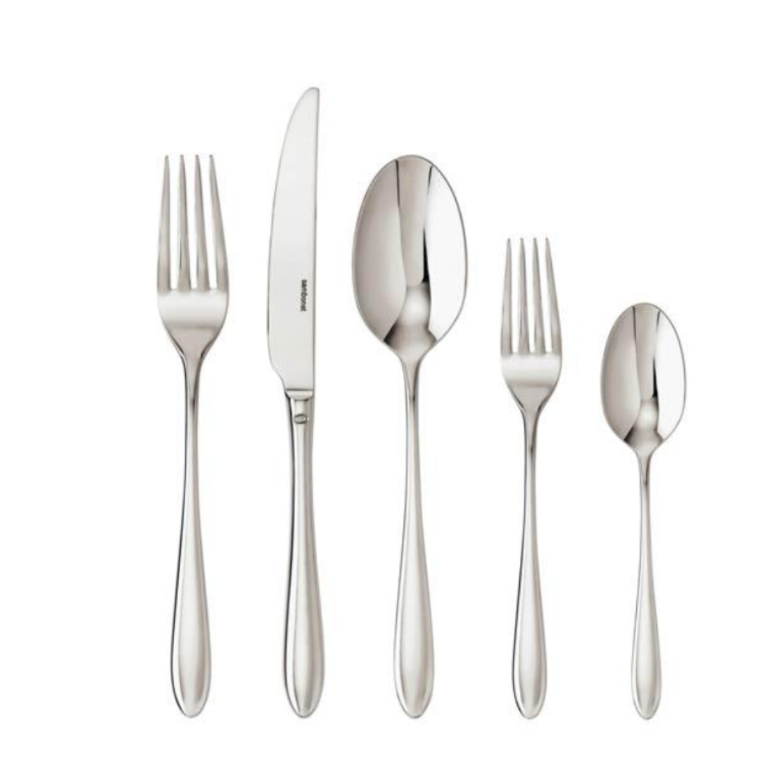 Dream Solid Handle Flatware 5 Piece Setting – Current Home NY