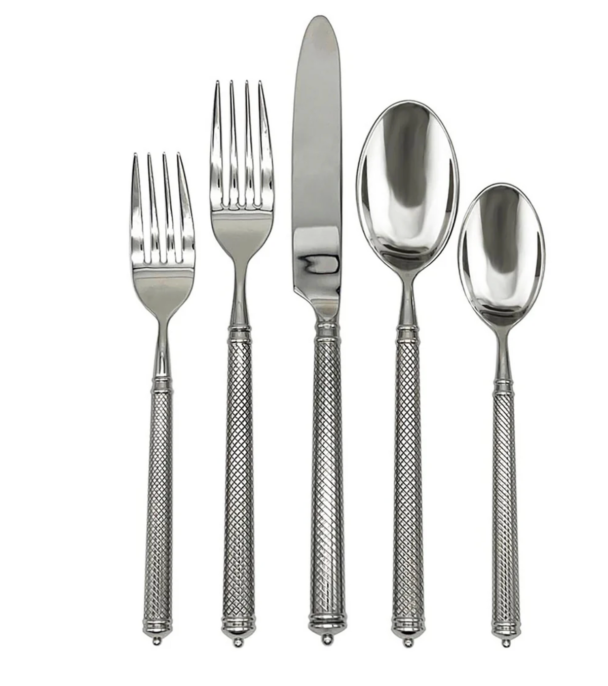 Solitaire Flatware 5 Piece Setting