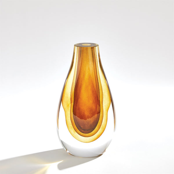 Gradient Vase Amber