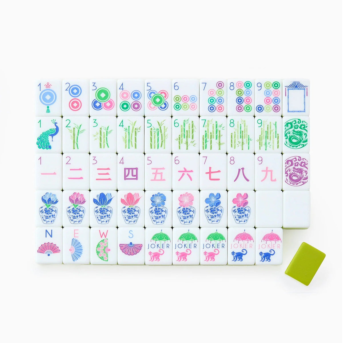 Mahjong  Limoncello Tiles Set