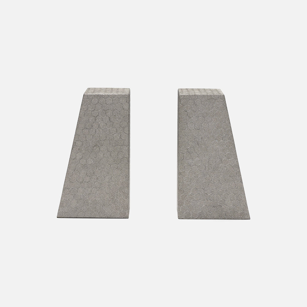 Rene Faux Shagreen Bookends Set of 2 -