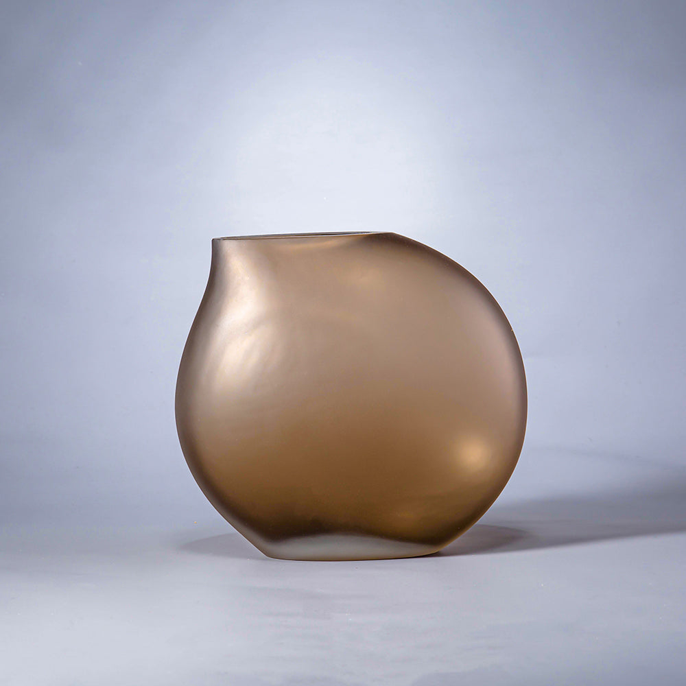 Umber Brown Vase