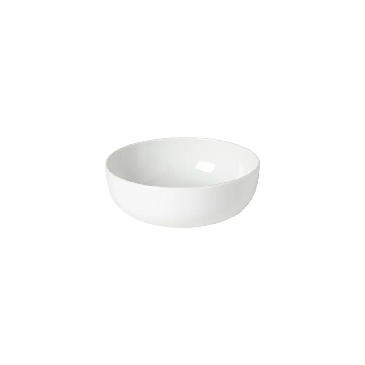 A Costa Nova Resonance Porcelain Dinnerware bowl is centered on a white background.