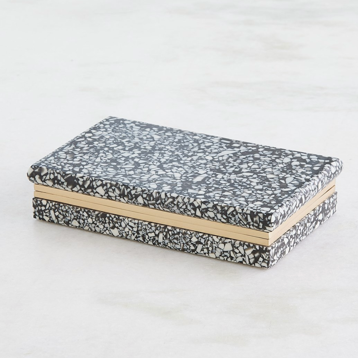 Terrazzo Box Black & White