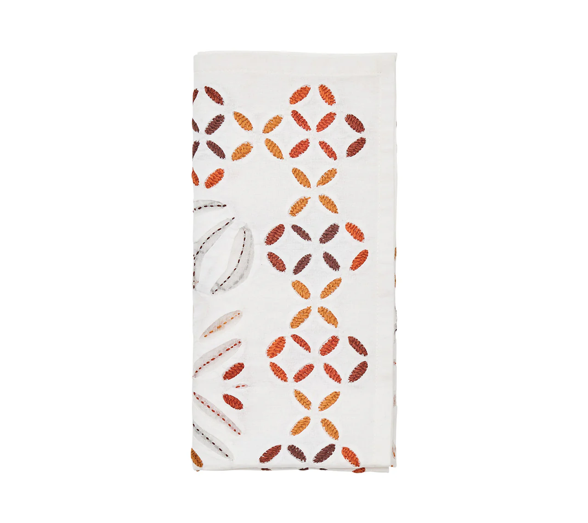 Malta Embroidered Napkin Set of 4