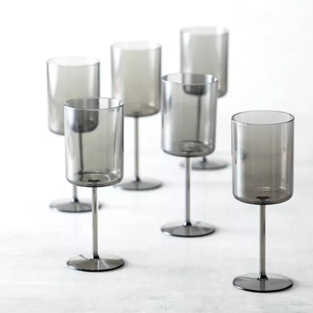 Mecca Acrylic Wine Glasses. 