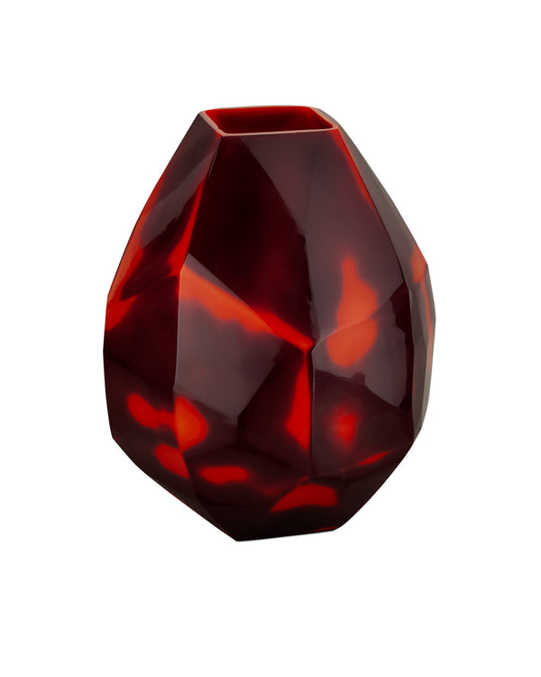 Inferno Glass Vase