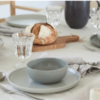 Pacifica Dinnerware Oyster Grey