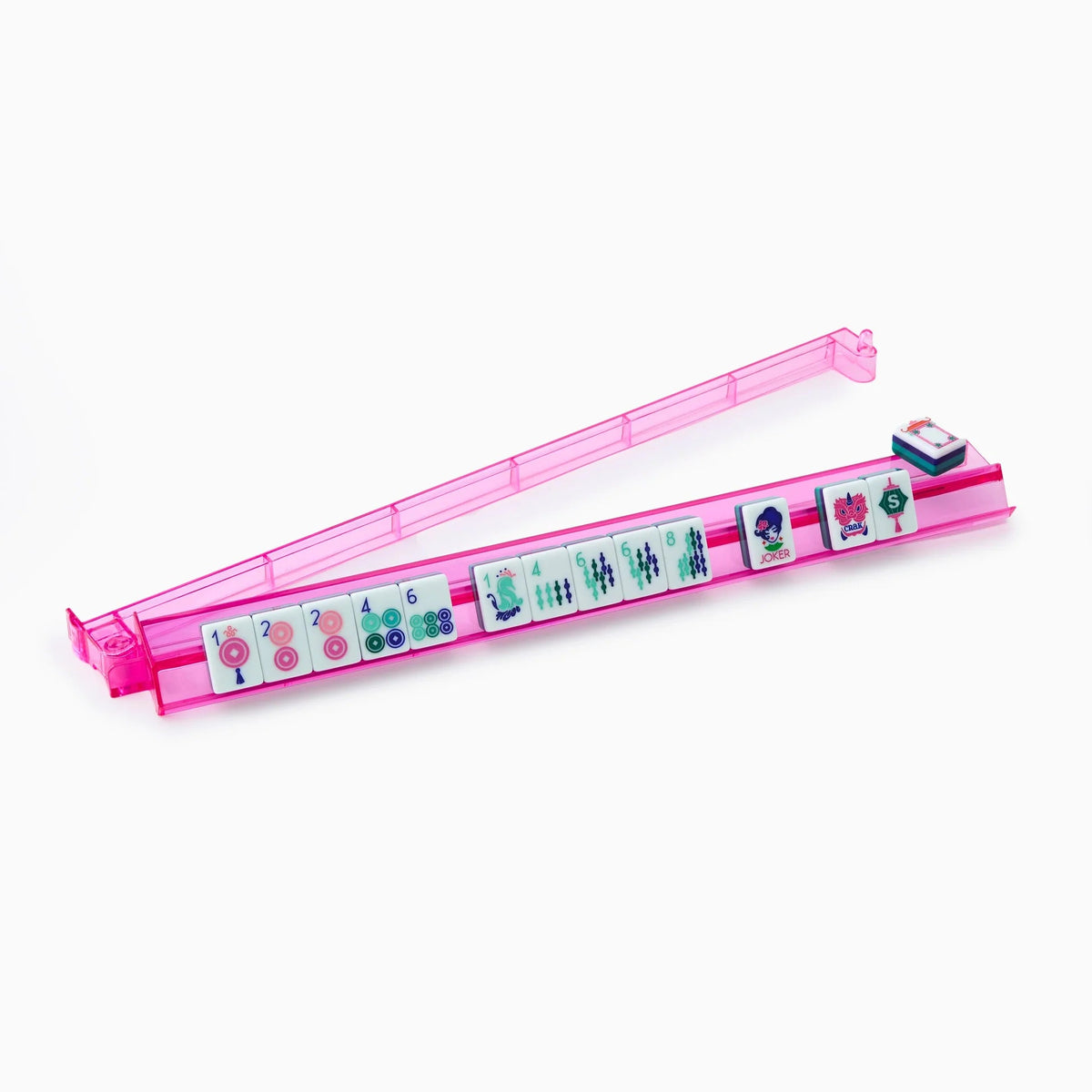 Mahjong Rack & Pusher Set - Multi