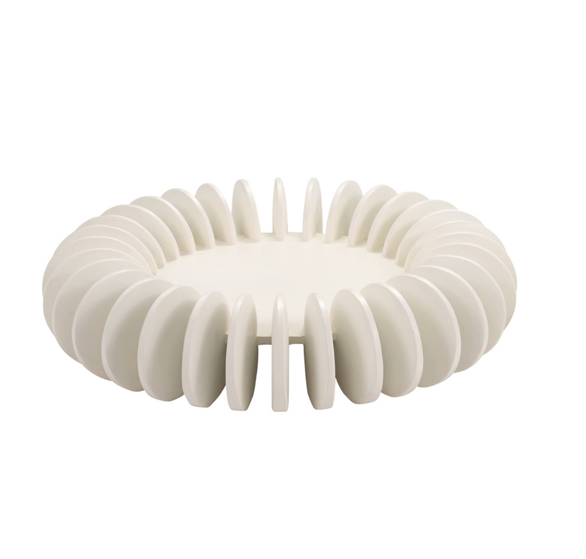 Clef Abstract Round Tray 17"