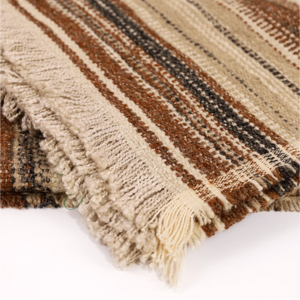 Nagy Throw - Beige & Caramel 79 x 55.