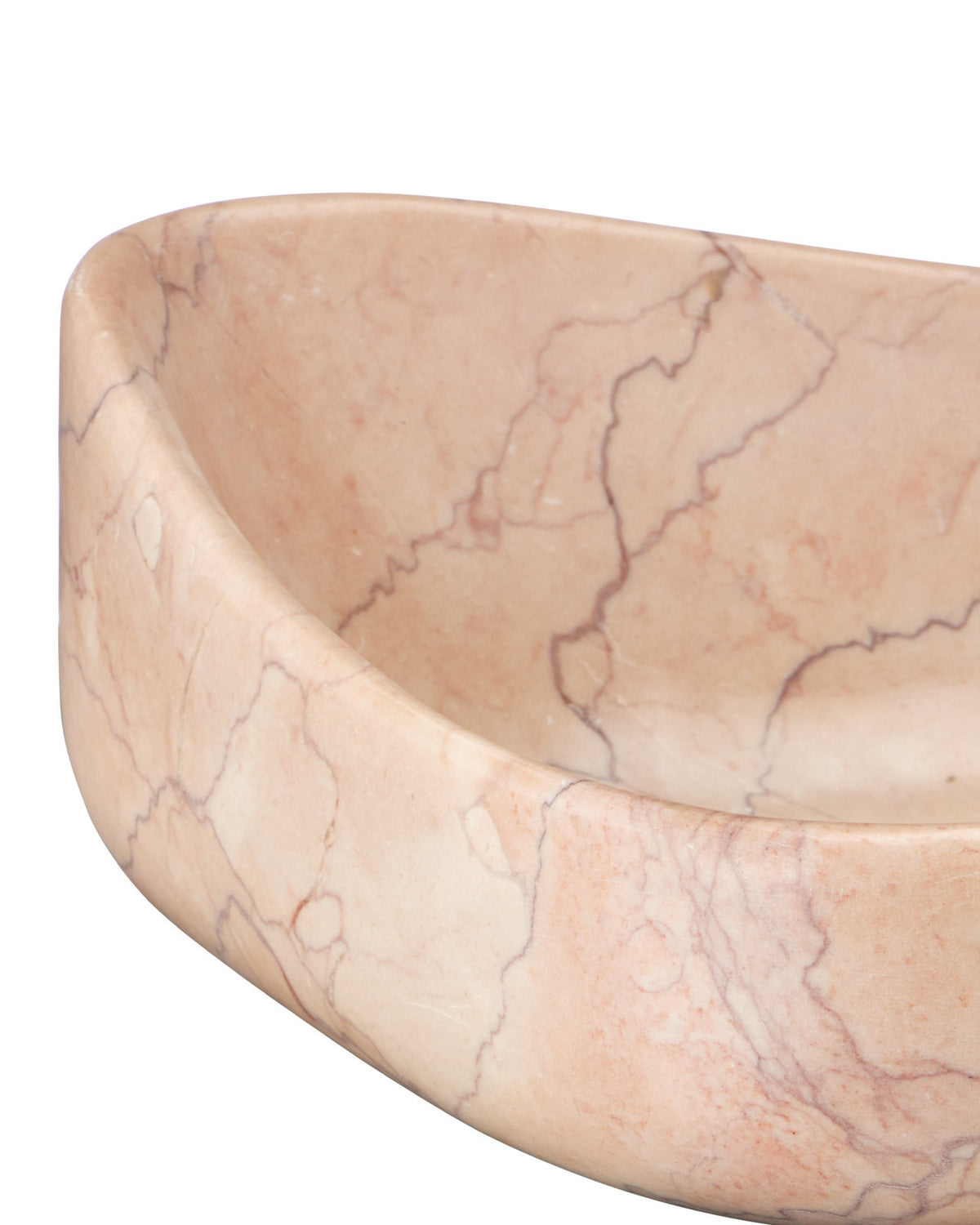 Daytona Rose Marble Bowl