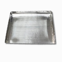 Hammered Matzah Tray