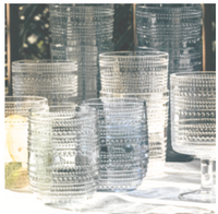 Dazzle Acrylic Drinkware Clear