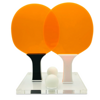 Ping Pong BEACH Neon Orange Set