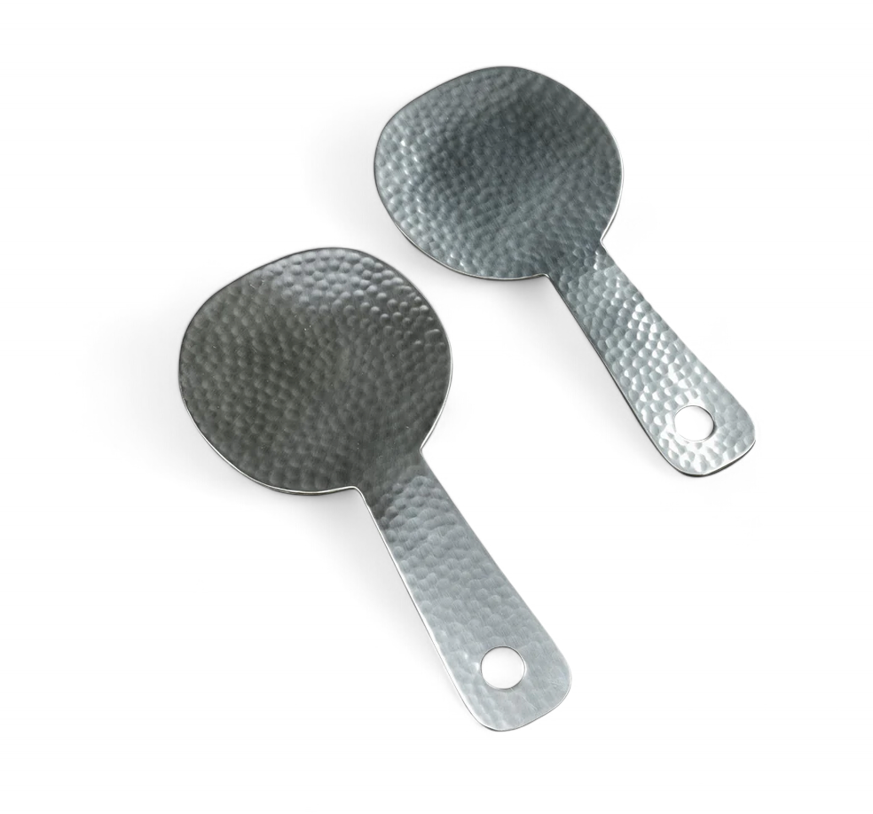 Nickel Salad Servers Set of 2