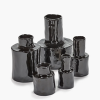 Helena Marie Black Vase Collection