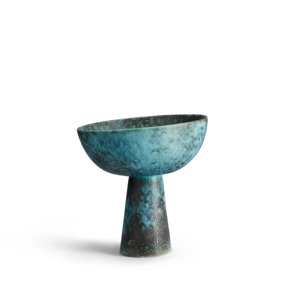 Terra Bowl on Stand Bronze