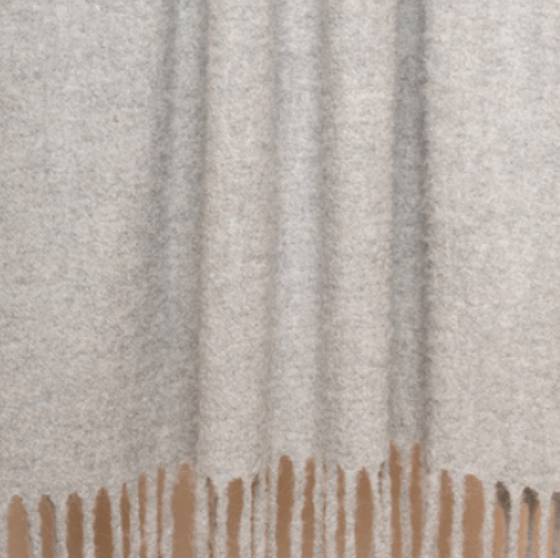 Brushed Boucle Throw -