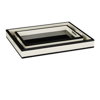 Monochrome Lacquer Tray