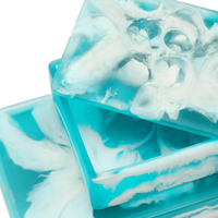 Oasis Resin Box Set of 2 - Aqua.