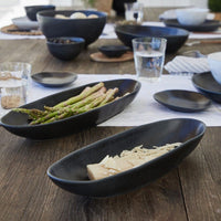 Livia Dinnerware Matte Black