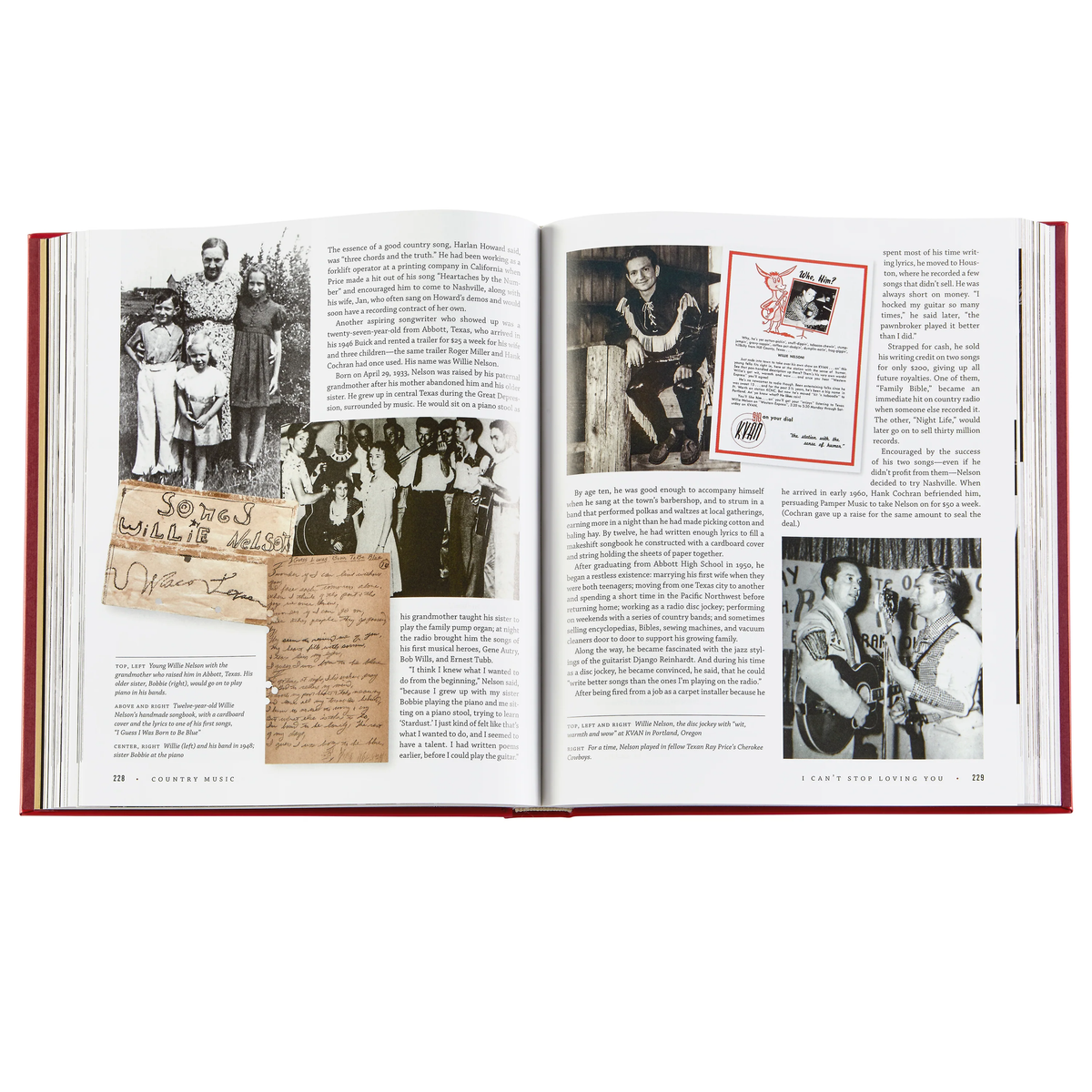 Leather Book - Country Music