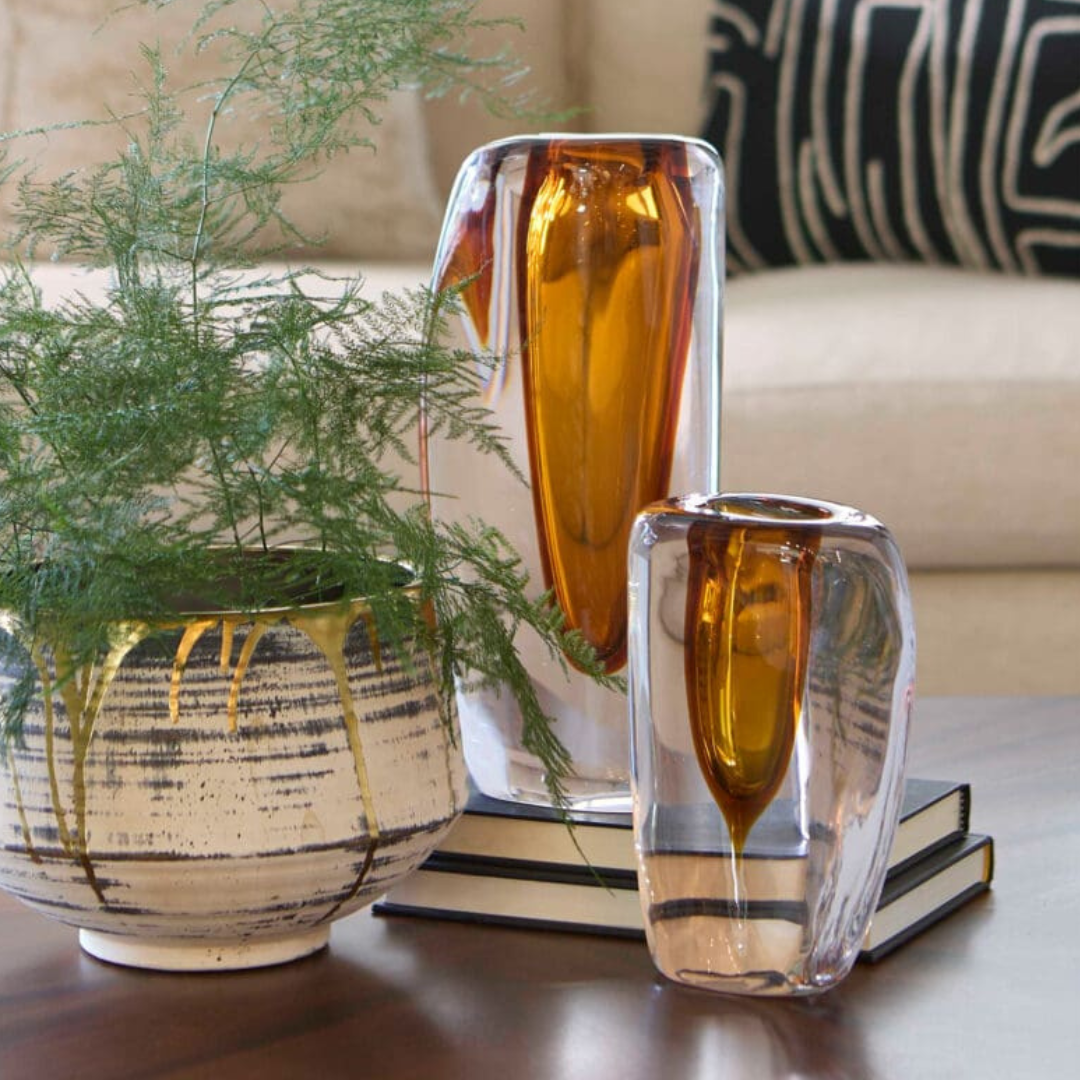 Rovno Vase Amber
