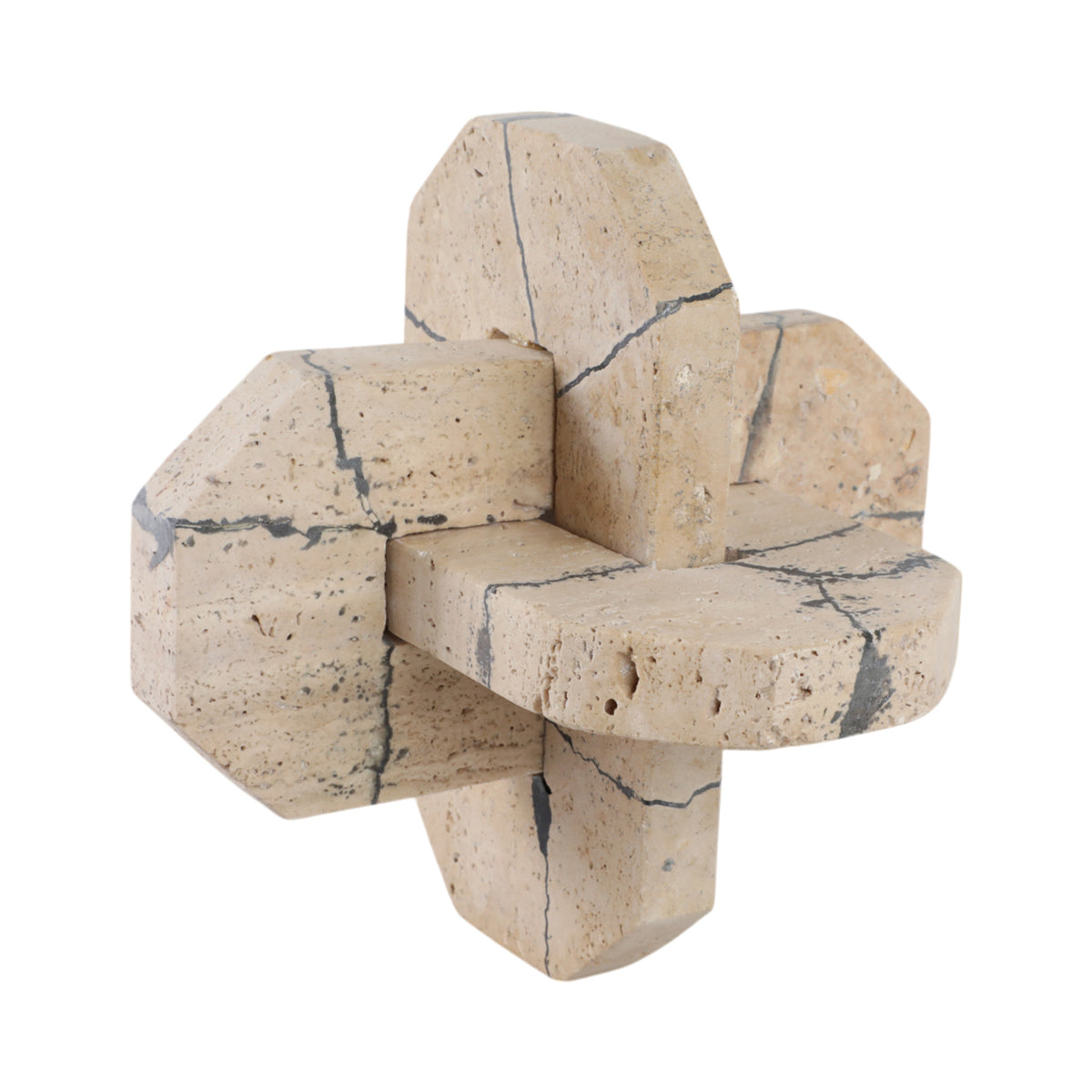 Crackle Travertine Knot -