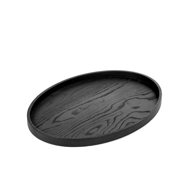 Passe Oval Tray - Black
