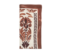 Botanica Napkin  Ivory & Brown Set of 4