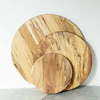 Spalted Maple Round Board 20"