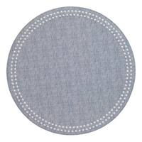 Pearls Round Placemat Set of 4