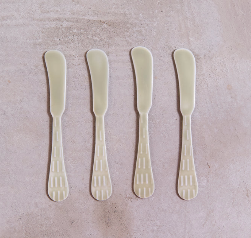 Crescent Spreader s/4 - Sage