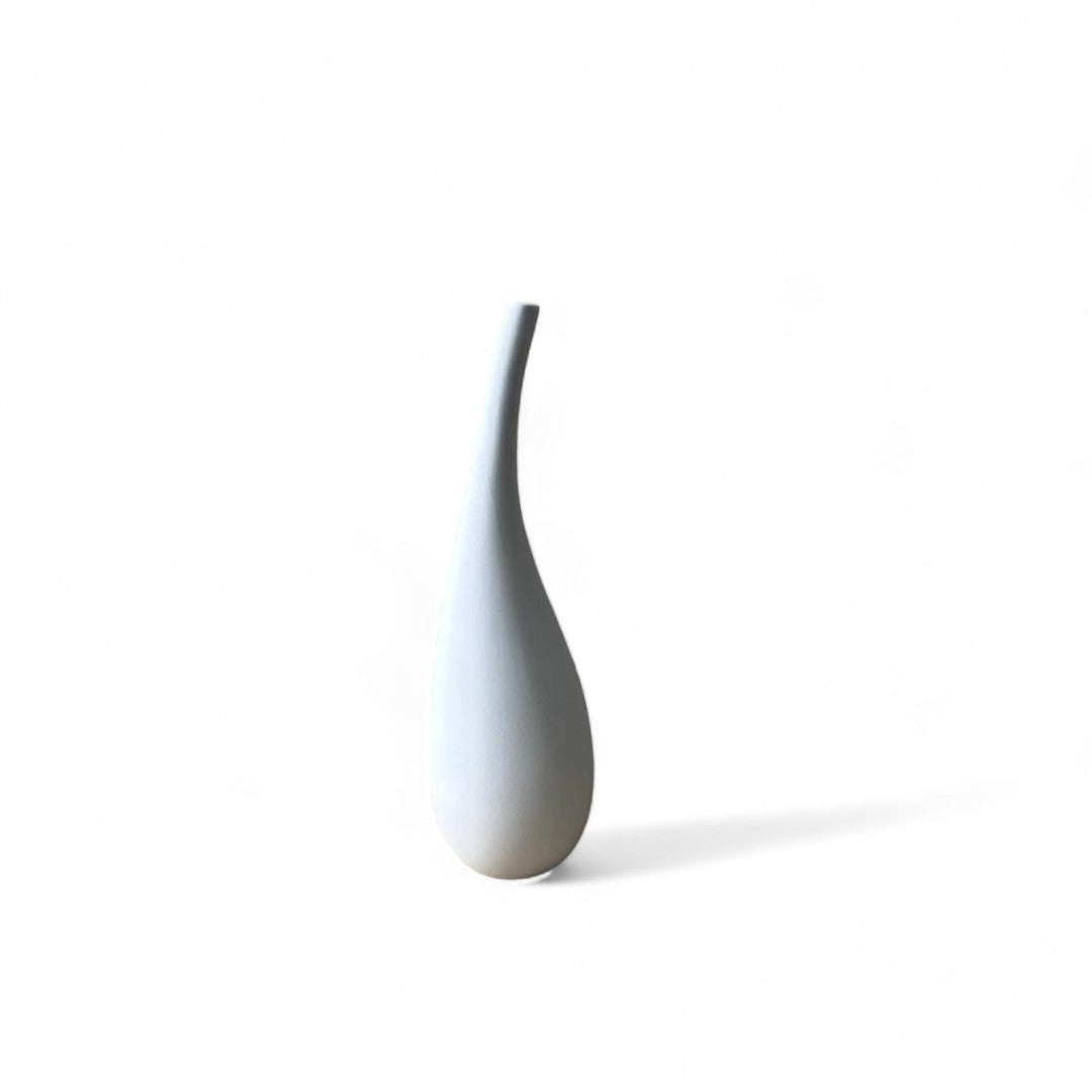 Porcelain Tear Drop Vase