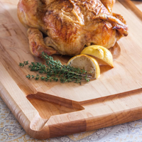 Pour Spout Cutting Board.