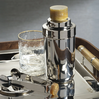 Spector Cocktail Shaker - Nickel & Amber