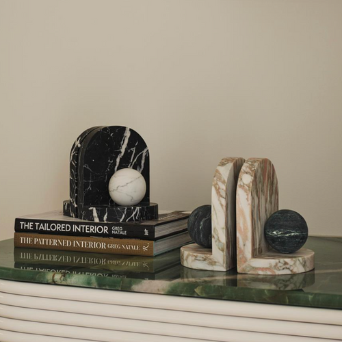 Blitz Marble Bookend Set - NEW ADDITION – Current Home NY