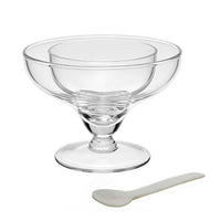 Caspia Seafood/Caviar Server with Spoon
