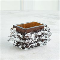 Porcupine Dark Amber Vase