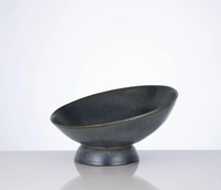 Tori Slanted Bowl - Blue