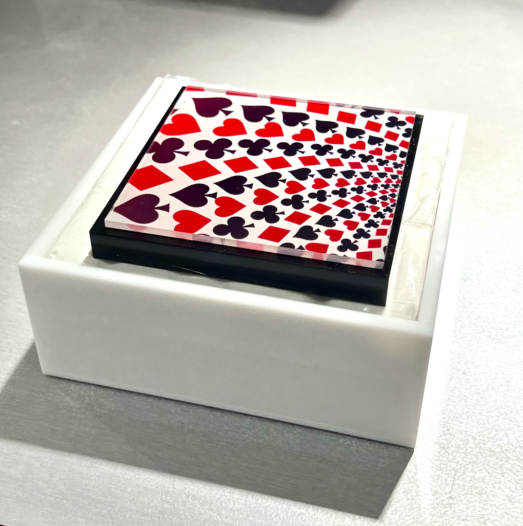Harmony Cocktail Napkin Holder - Card Suit