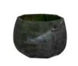 Malt Vase Green