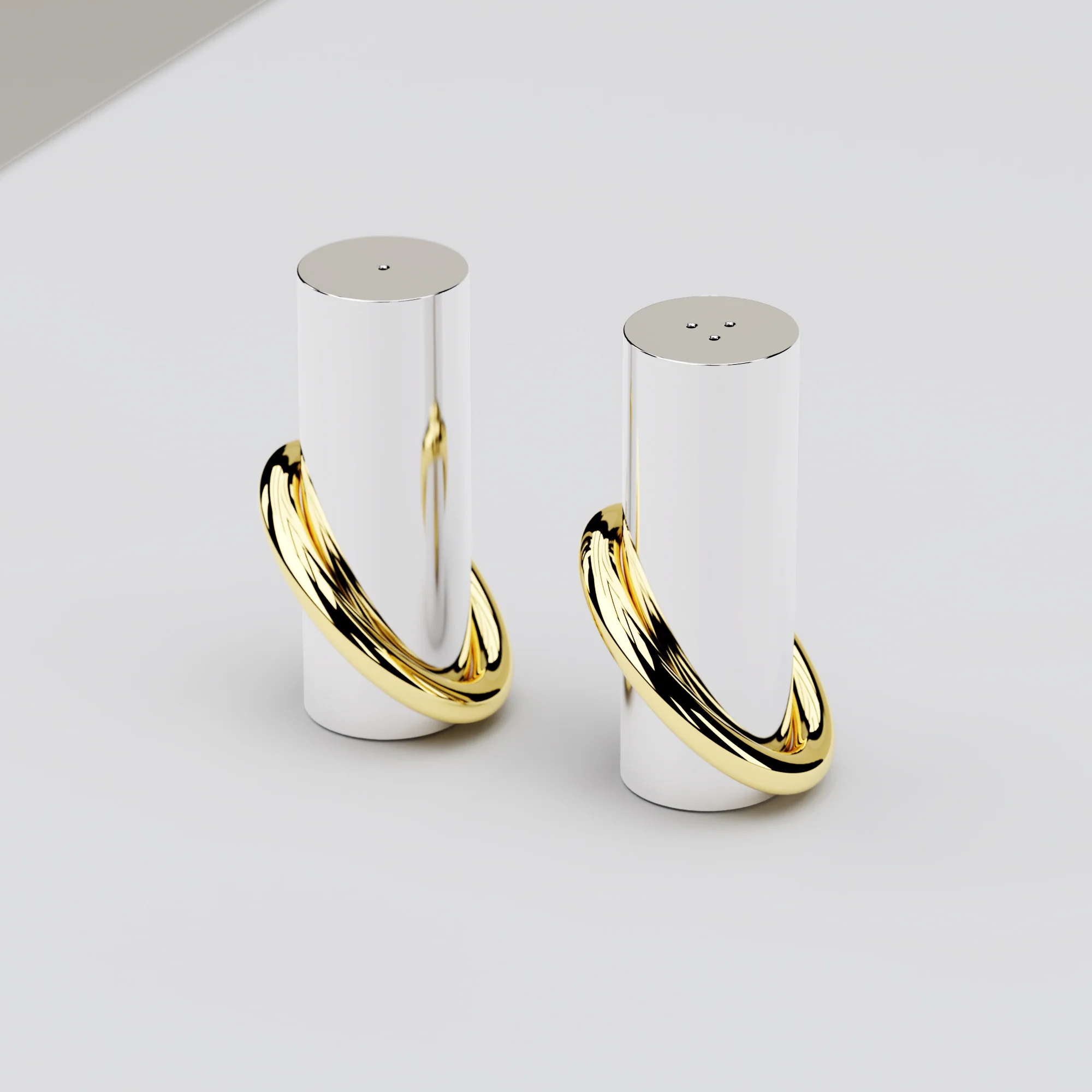 ANNA New York Ring Salt & Pepper - Thumbnail 5