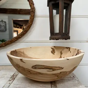 Ambrosia Maple Round Bowl