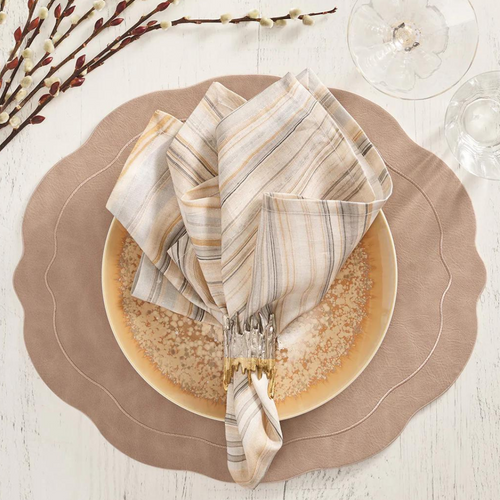 Tailored Placemat Taupe Set of 4 – Current Home NY Tailored Placemat Taupe Set of 4 – Current Home NY