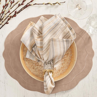 Tailored Placemat Taupe Set of 4