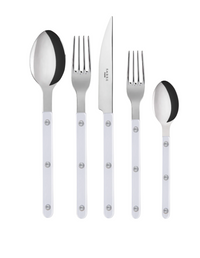 Bistrot Pearly Shiny Silver 5 Piece Setting -