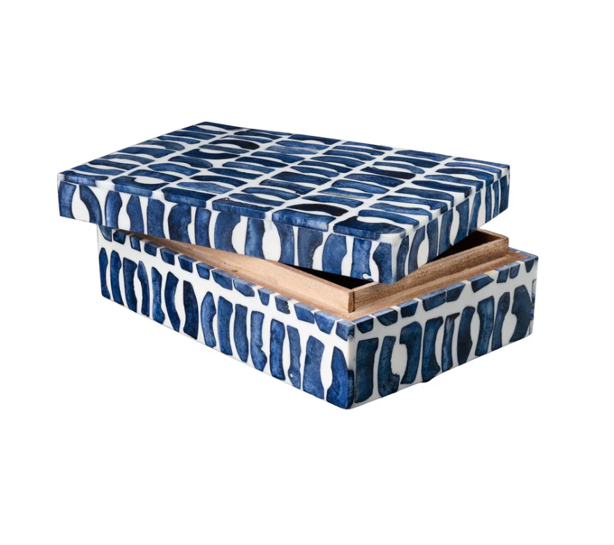 Blue Strokes Box -